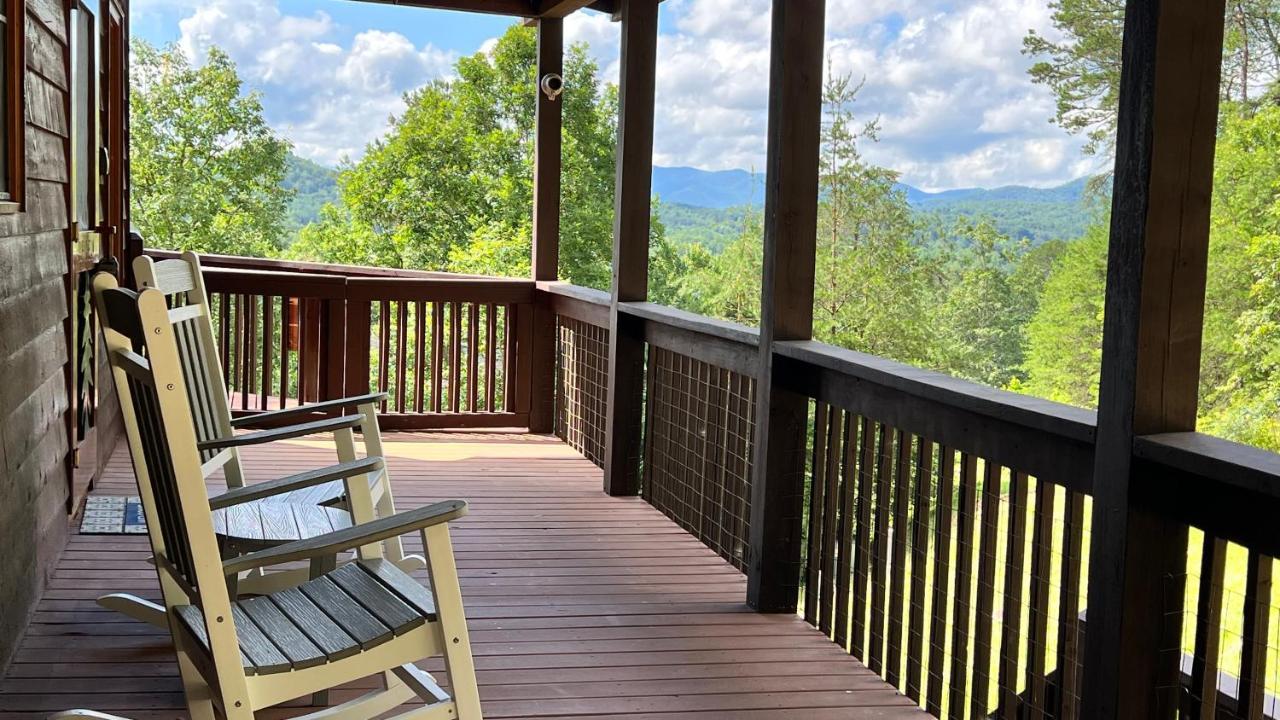 Mistletoe Cabin- Private Cabin W Views, Hottub, Pet Friendly Murphy Kültér fotó