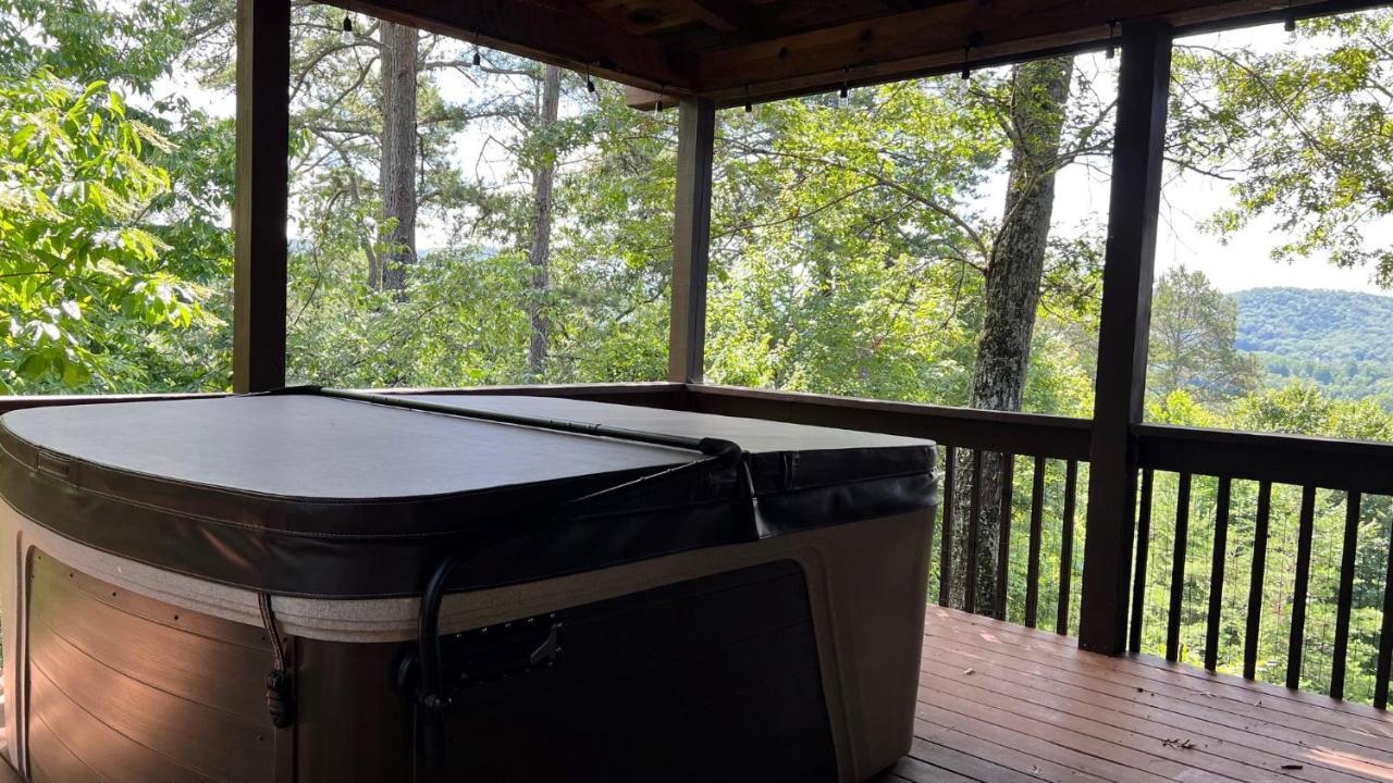 Mistletoe Cabin- Private Cabin W Views, Hottub, Pet Friendly Murphy Kültér fotó