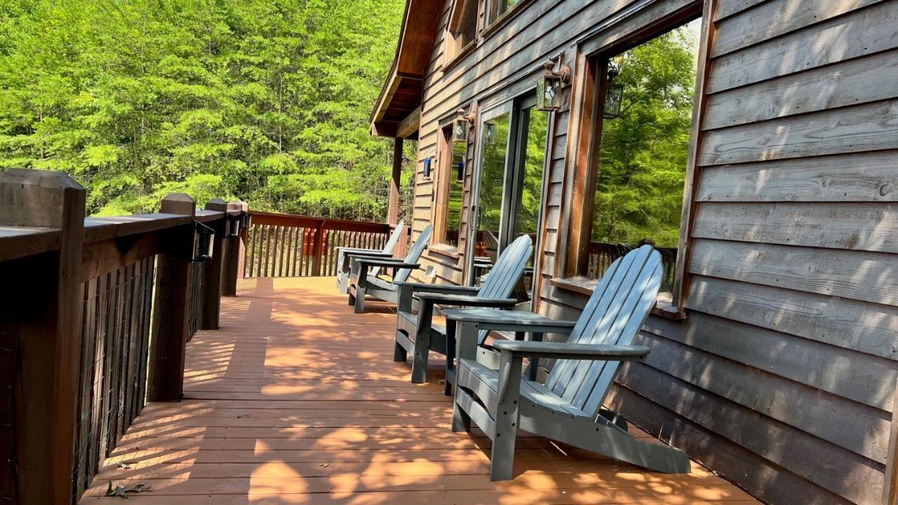 Mistletoe Cabin- Private Cabin W Views, Hottub, Pet Friendly Murphy Kültér fotó