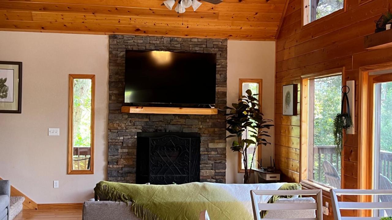 Mistletoe Cabin- Private Cabin W Views, Hottub, Pet Friendly Murphy Kültér fotó